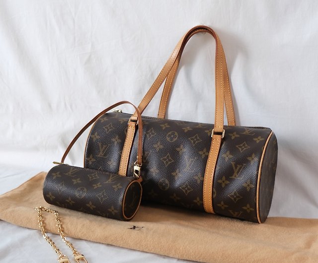 Louis Vuitton Papillon 30 handbag side backpack handbag with gold chain -  Shop RARE TO GO Handbags & Totes - Pinkoi
