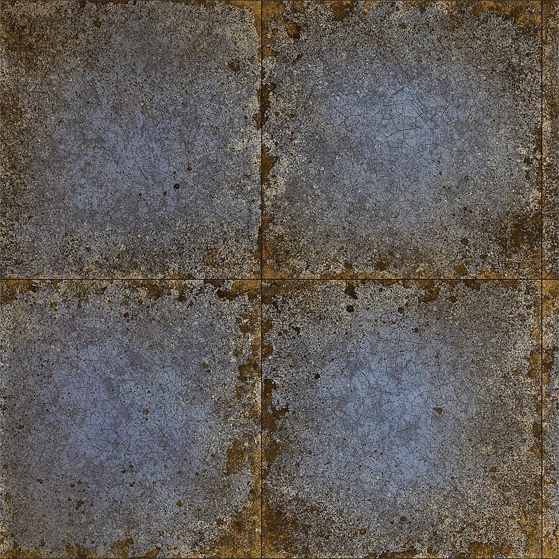 Zoffany_Quartz Wallpapers_Lustre Tile Metal Brick Wallpaper - Wall Décor - Paper 