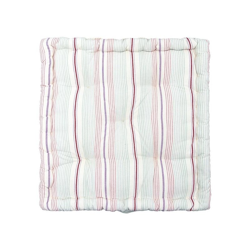 丹麥GreenGate Divia white 方形椅墊 50x50cm - 枕頭/抱枕 - 棉．麻 粉紅色