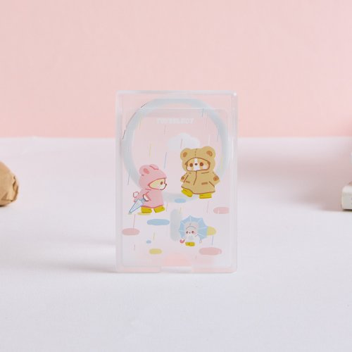 TOYSELECT 柯基犬卡卡下雨天MagSafe磁吸卡片夾