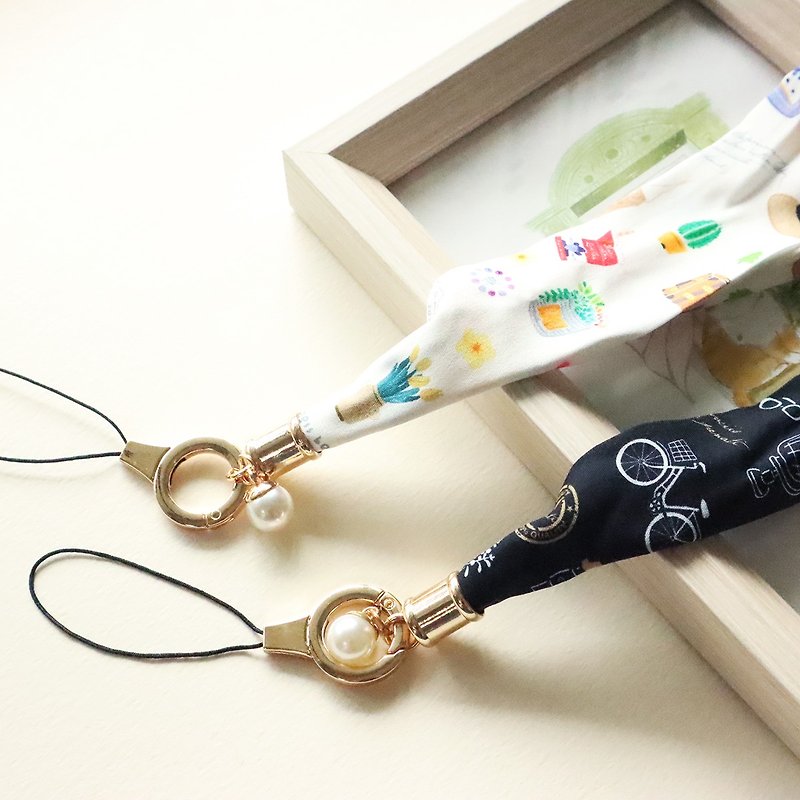 Good life / ribbon mobile phone lanyard (2 pics) - Phone Accessories - Other Materials 