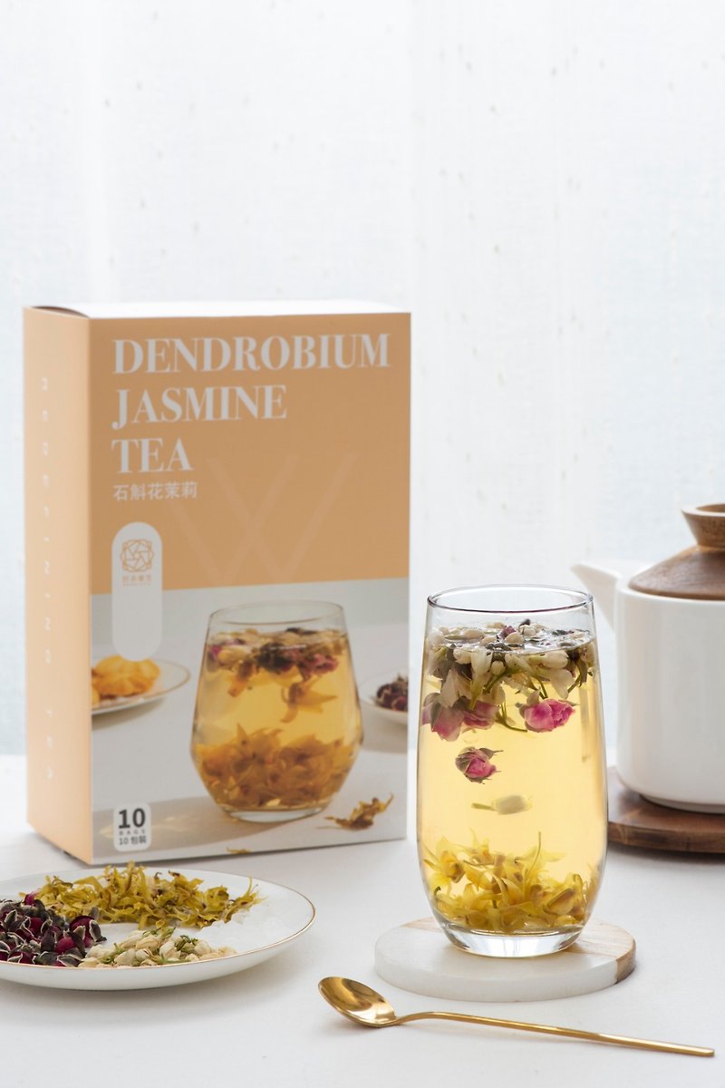 【お茶の健康】デンドロビウムジャスミン/箱入り/陰に栄養を与え、血に栄養を与える/老化を遅らせる - お茶 - その他の素材 多色