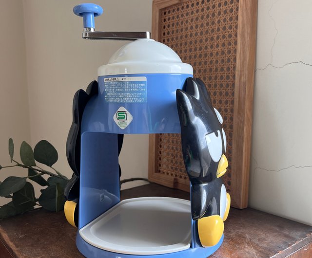 penguin 手動かき氷機 青 Amazon | かき氷機 手動 ペンギン ブルー かき氷機 バラ氷対応