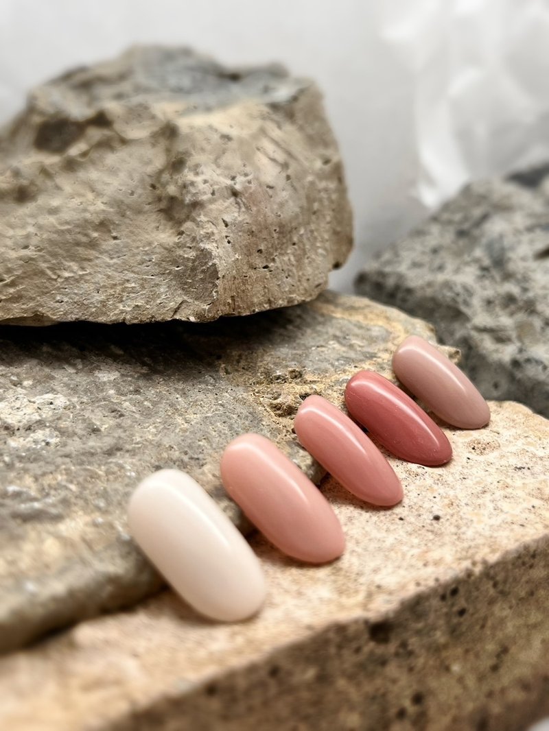 手工穿戴甲 | 單色美甲裸色5選  | 短甲型下單區 - 其他 - 其他材質 多色
