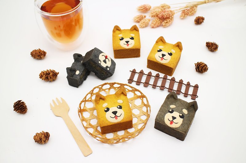 柴柴鳳梨酥禮盒 - 蛋糕/甜點 - 新鮮食材 咖啡色