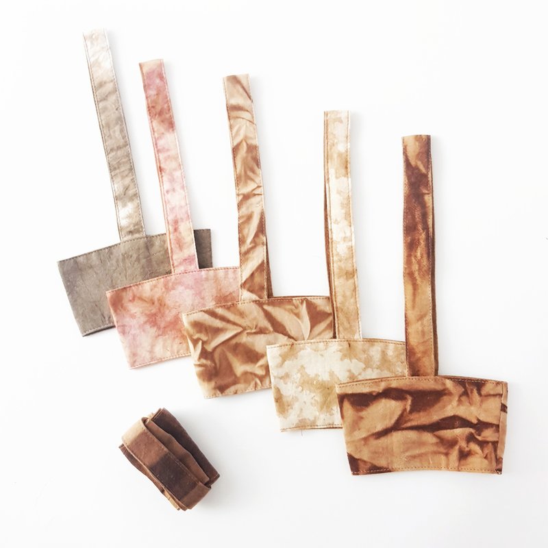 雙面環保飲料提袋 - 飲料提袋/杯套 - 棉．麻 