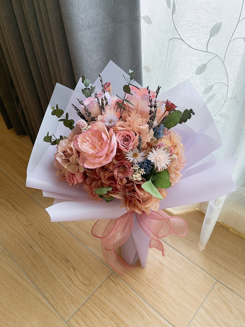 Everlasting dried bouquet - Dried Flowers & Bouquets - Plants & Flowers Pink