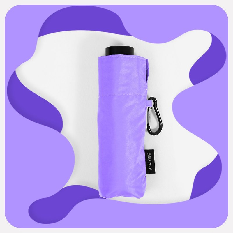 Ssangyong super lightweight anti-uv sunscreen balloon umbrella 50% off umbrella mini sunny umbrella B6375_lavender purple - Umbrellas & Rain Gear - Waterproof Material Purple