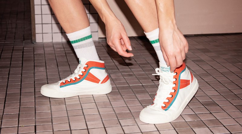 限量款 帆布鞋 / 女段 / 法國Spring Court / S2 / 重磅帆布 - 女休閒鞋/帆布鞋 - 棉．麻 