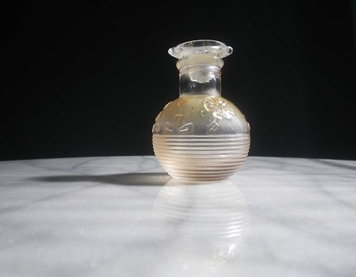 老時光OLD-TIME Vintage & Classic & Deco 【老時光 OLD-TIME】早期二手日本玻璃醬油瓶#2