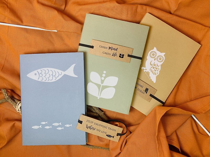 [Green Friendly] A way to care for the earth, soft and hardcover notebook A5 - Notebooks & Journals - Paper 