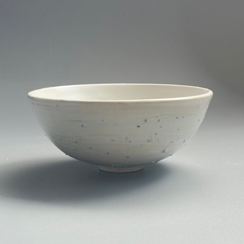 @studio_florero Summer Solstice  Matcha Bowl | Tea Basin - Bowls - Pottery White