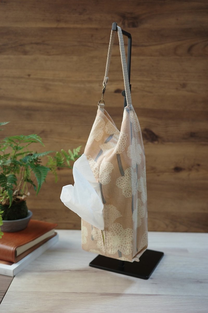 Everlasting Tree - Toilet paper cover, facial tissue cover, hanging type, detachable type | Haibai handmade - Tissue Boxes - Cotton & Hemp 