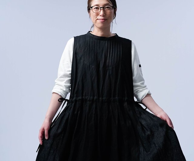 wafu [Linen dress] Discovering the new charm of layering