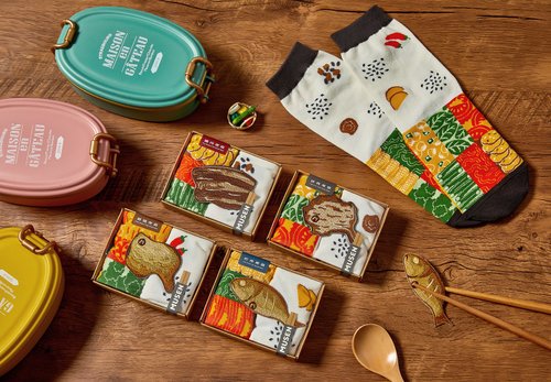 木森好襪 Musen SOCKS 便當襪禮物盒Boxed Meal Socks Gift Box 長襪|中筒襪|男女同款