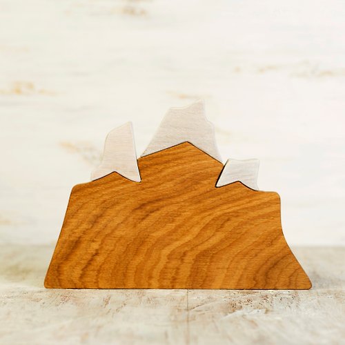 Wooden Caterpillar Toys Mountain Wooden Puzzle toy