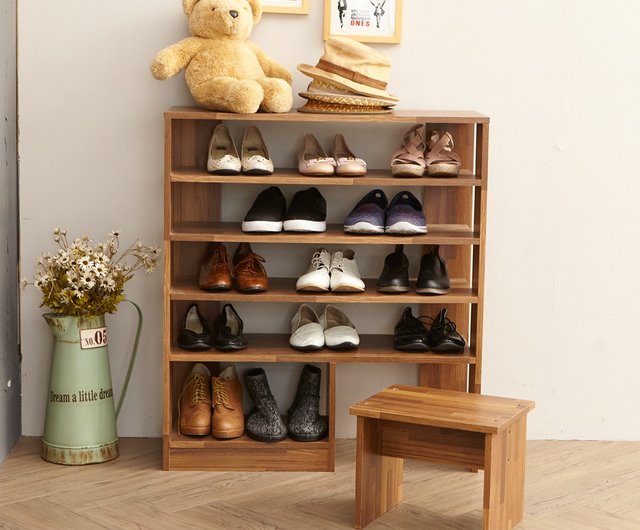 Industrial style shoe discount cabinet