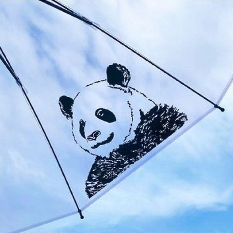 Evereon Replaceable Environmentally Friendly Lightweight Umbrella-EV222/Panda Panda - ร่ม - วัสดุอีโค สีม่วง