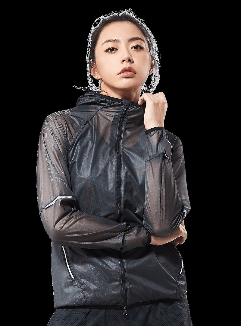ZERO-GRAVITY WINDBREAKER / WOMEN - Women's Casual & Functional Jackets - Nylon Black