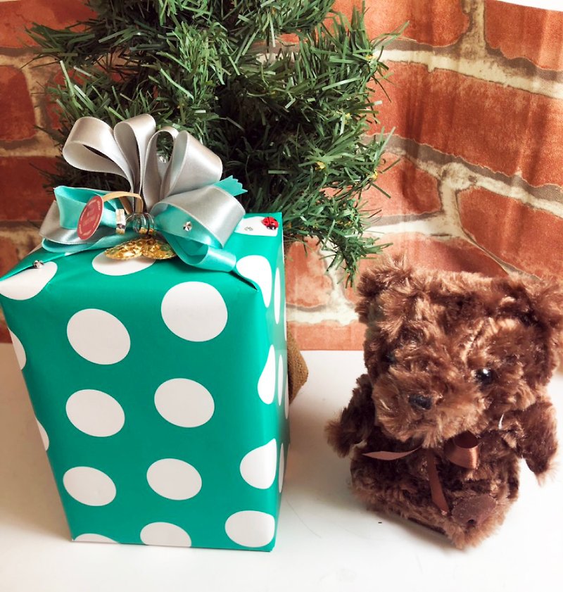 Greenon Bell Echo Bear Exquisite Christmas Packaging - แกดเจ็ต - ไฟเบอร์อื่นๆ สีนำ้ตาล