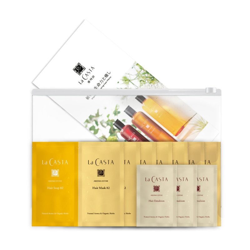 [Easy to try and convenient] Salon-grade essential oil care experience set/82 balanced oil control seven days made in Japan - Shampoos - Other Materials Orange