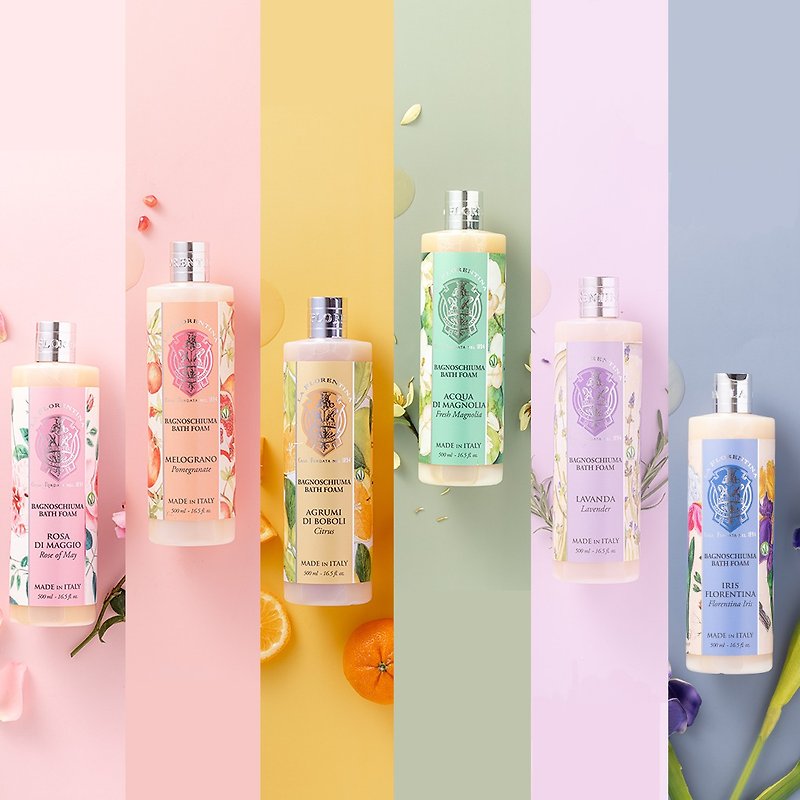 [Value Set] Italian Fragrance Shower Gel 500ml 4-pack - ครีมอาบน้ำ - วัสดุอื่นๆ หลากหลายสี