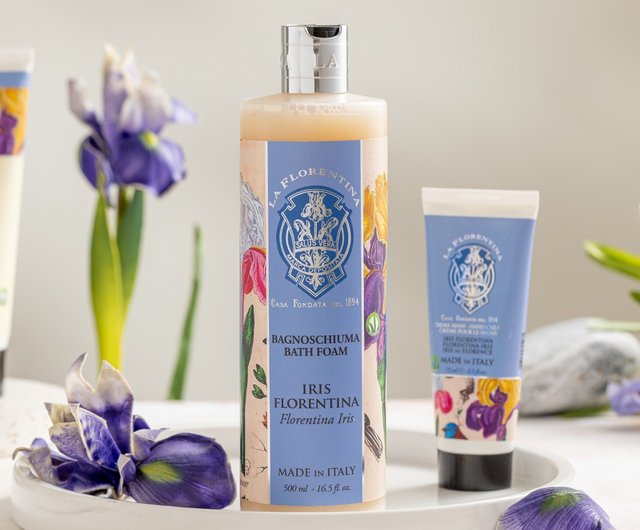 Lavender Iris Body Wash and Foam Bath