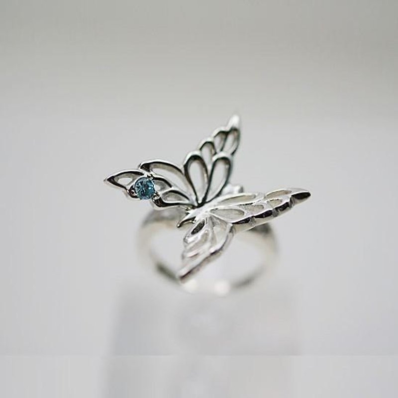 WATER BUTTERFLY ring - General Rings - Sterling Silver Silver