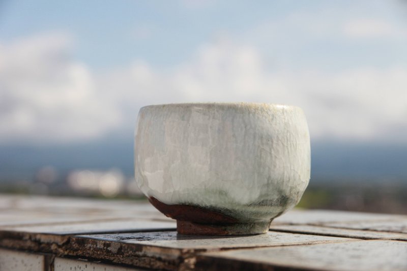 藏菁手作ㅣ柴燒志野杯 - 茶壺/茶杯/茶具 - 陶 