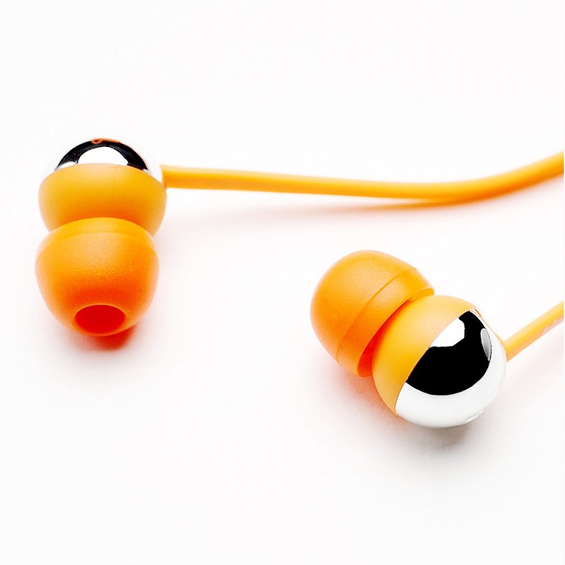 Lust sound good live │hoomia design │ [] C8s colorful life. Moneyball stereo ear headphones (fluorescent orange)