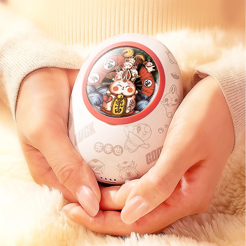 [Free Shipping] Donglaiye Space Capsule Hand Warmer Treasure Country Chao Guofeng Charging Treasure Gift/Butter Cat - Other - Other Materials Multicolor
