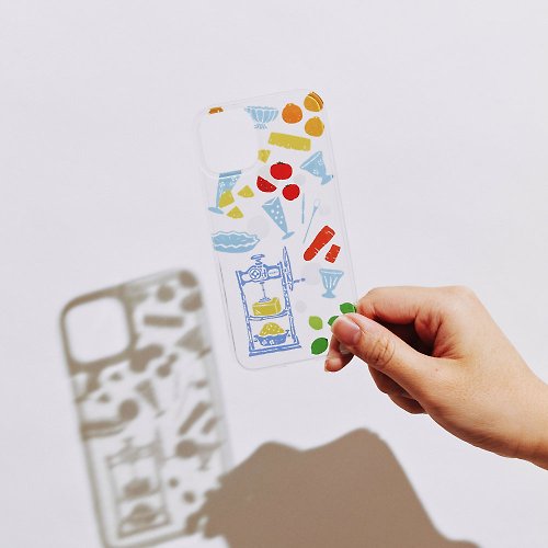 印花樂 inBlooom 【現貨-NX背板】印花樂X犀牛盾-iPhone/剉冰小皿/果粉色