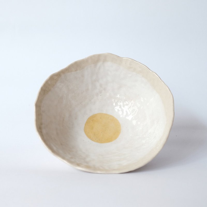 Eat one egg / bowl every day - Bowls - Pottery White