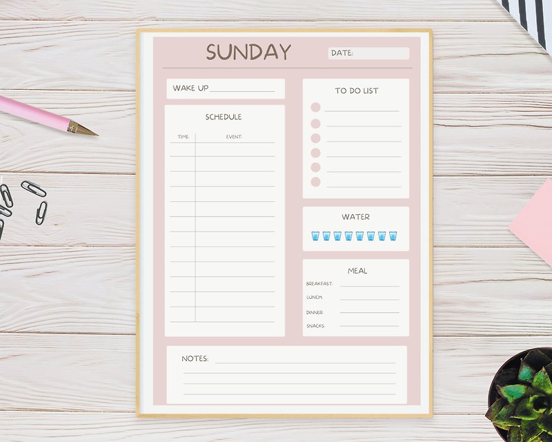 Daily Planner 1 - Digital Planner & Materials - Other Materials 