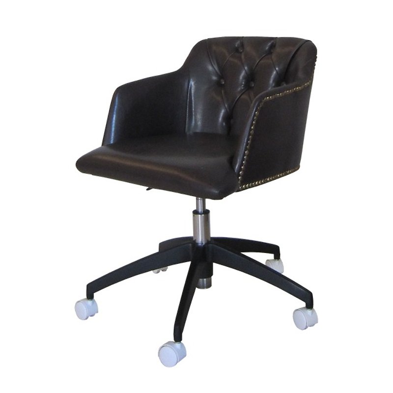 993-4 office chair - Other Furniture - Genuine Leather Brown
