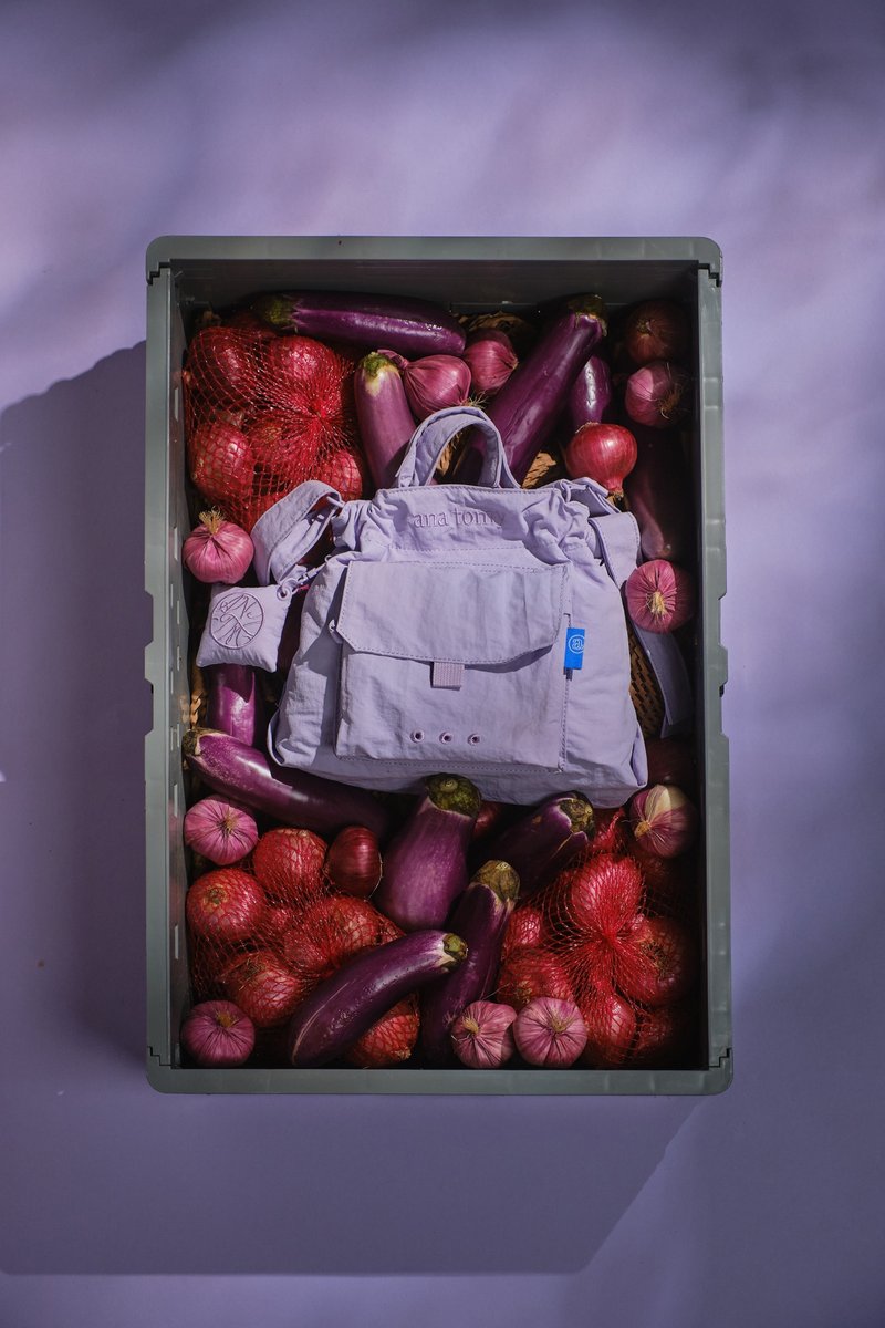 【禮物】No.8 City Bag— Lilac 紫丁香   (Edition 1.5) - 側背包/斜背包 - 尼龍 