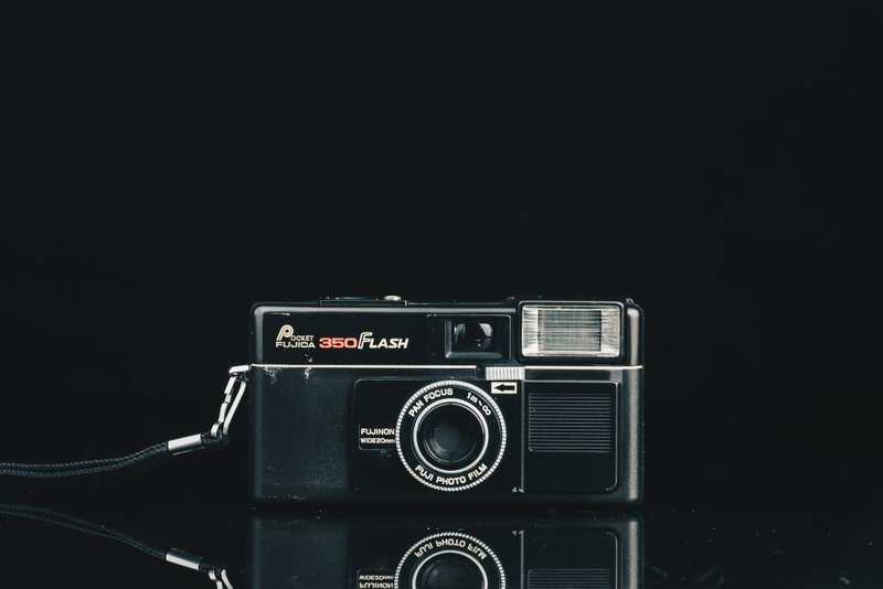 FUJICA Pocket 350 FLASH #AD #110底片相機 - 相機/拍立得/底片相機 - 其他金屬 黑色