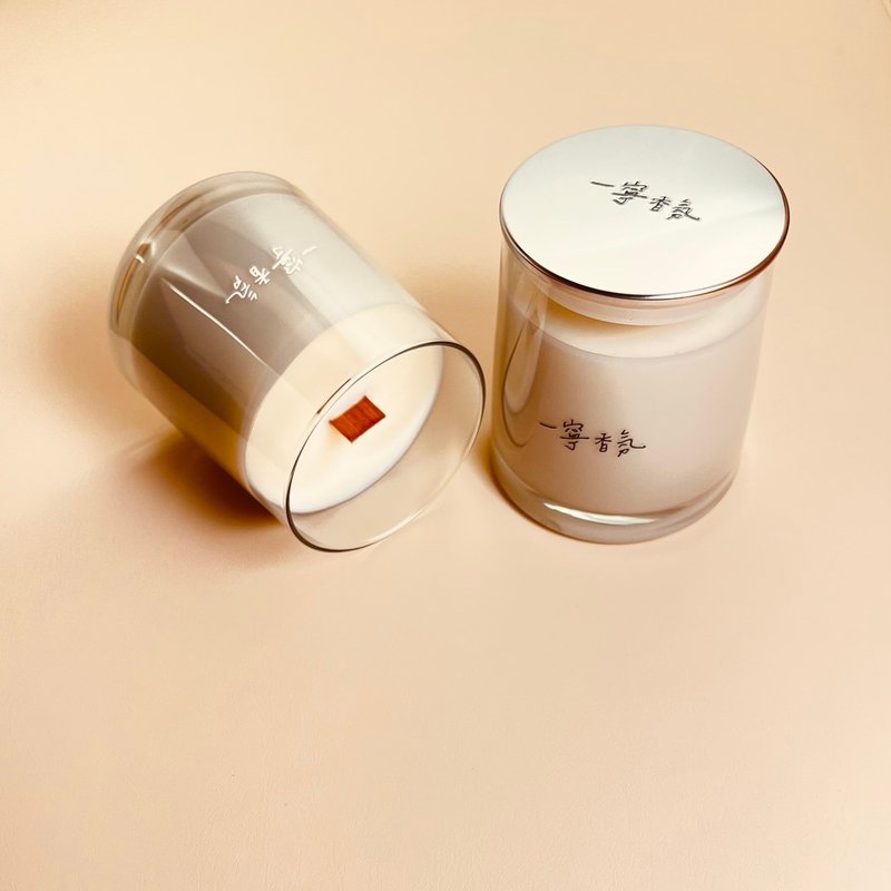 INESS一寧香氛【天然大豆香氛蠟燭】花浮橋 Flower bridge - 蠟燭/燭台 - 精油 粉紅色