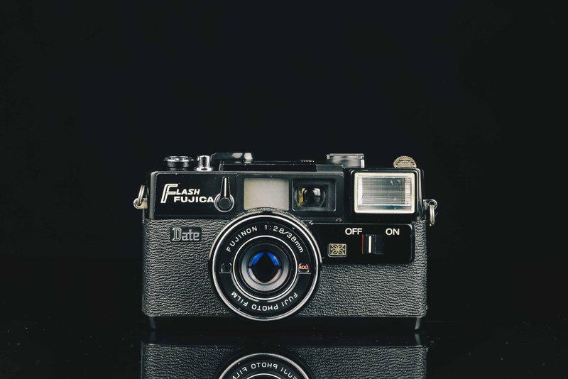 FUJICA FLASH DATE #3575 #135底片相機 - 相機/拍立得/底片相機 - 其他金屬 黑色
