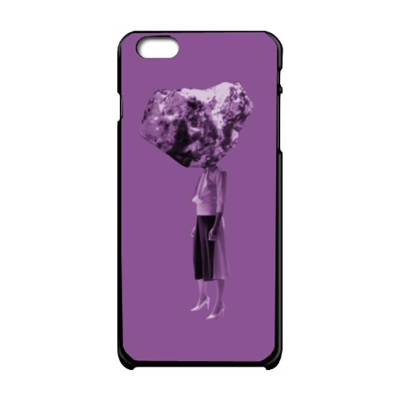 Rock Head iPhone case - เคส/ซองมือถือ - พลาสติก สีดำ