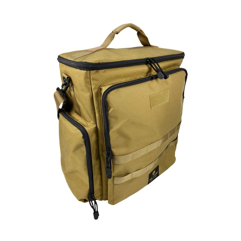 【OWL CAMP】沙色雙燈袋 - 露營用品 - 其他人造纖維 卡其色