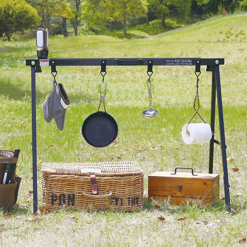 POST GENERAL 戶外露營架 - 野餐墊/露營用品 - 其他金屬 黑色