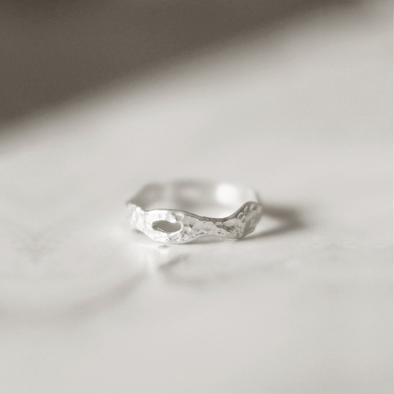 Brand | 925 sterling silver ring - แหวนทั่วไป - เงินแท้ สีเงิน