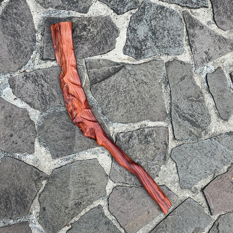 I sell swords and demon swords, Death Pink, handmade wooden swords, art wooden swords, throwing blade-shaped magic swords - Items for Display - Wood Red