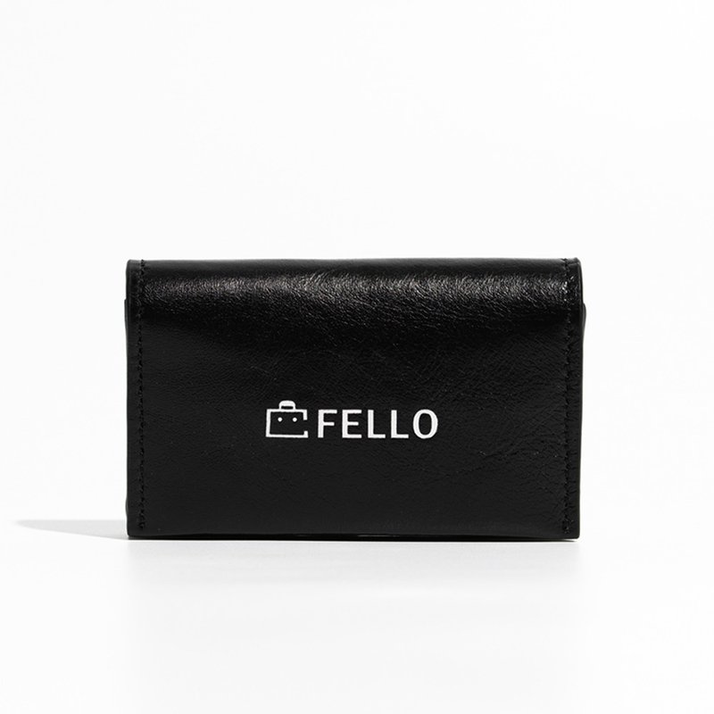 Multi Wallet - Black - Wallets - Genuine Leather Black