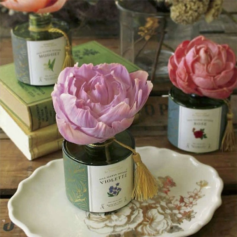 Piaget Fragrance Flower  - エッセンシャルオイル8本 - アロマ・線香 - 寄せ植え・花 ピンク