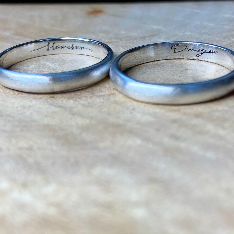 [Single] Semi-circular Silver/can be purchased with diamond electroplating/Taoyuan metalworking workshop experience class - Metalsmithing/Accessories - Sterling Silver 