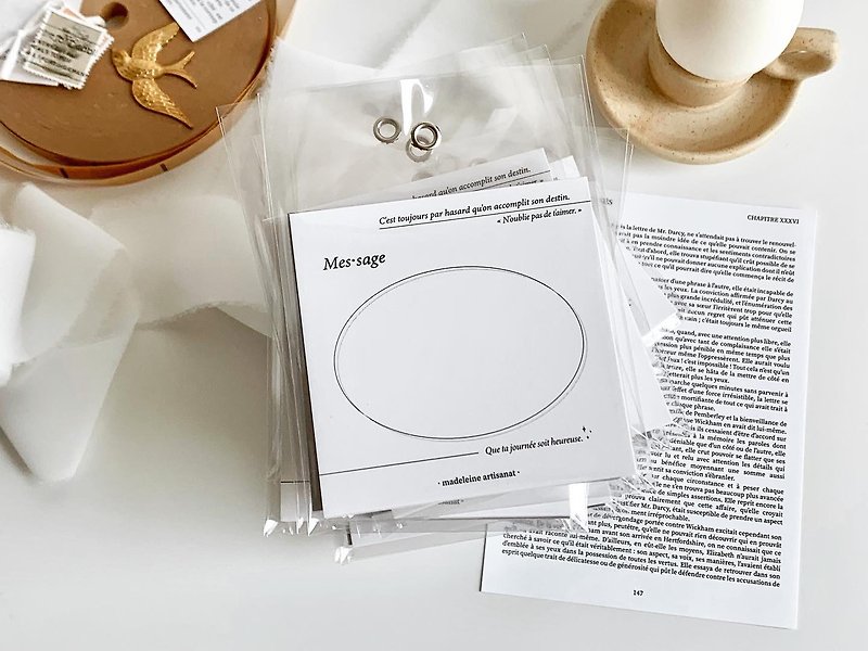 Message notepad - กระดาษโน้ต - กระดาษ ขาว