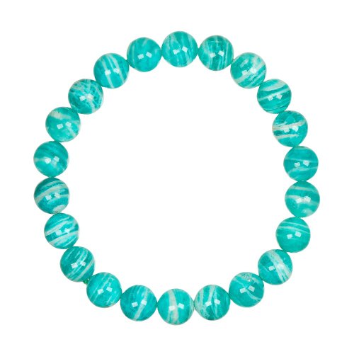 正佳珠寶 Gemsrich Jewelry 【正佳珠寶】天河石 高品千層條紋天河石 8.4-8.8mm 天河石手珠