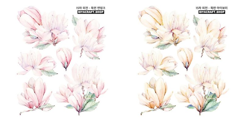 Magnolia - 貼紙 - 紙 綠色